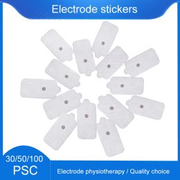 Products 30/50/100pcsreusable Tens Electrode Pads Self Adhesive Electric Acupuncture Body Massager for Electrical Muscle Stimulator