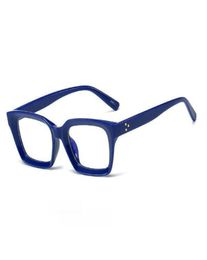 2021 DPZ New Oversized Men designer women sunglasses Flat mirror Vintage male Antiblue tom glasses 951675703161