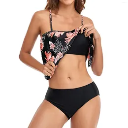 Womens Swimwear Two Piece Tankini Bathing Suit Swimsuit for Women Loose Suits Swim Tank Top with Shorts Plus Size