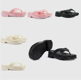 Womens Beach Slippers Sandals Ladies Beach Slippers Herringbone Thong Sandals Fashion Flip Flop Platform Casual Sandal Size 35-42