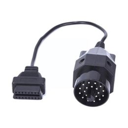 Diagnostic Tools 1Pc Obd Ii Adapter For 20 Pin To Obd2 16 Female Connector E36 E39 X5 Z3 20Pin U0H8 Drop Delivery Dh3Dg