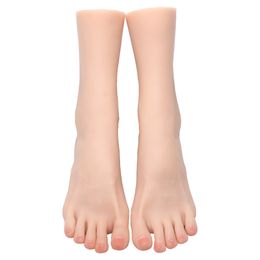 Female Liquid Silicone Foot Model Adult Sexy Shooting Props Foot Fetish Simulation Artificial Feet Toy Fetish ZISHINE ZH3723