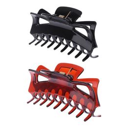 Hair Accessories 11Cm Large Clamps Claw Clip Lady Female Casual Big Barrette Crab Drop Delivery Products Dht2J