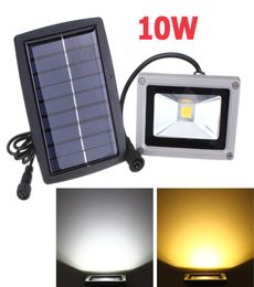 10W Solar Powered Lamp LED Floodlight Waterproof Outdoor Flood Light Garden Yard Lawn Light Landscape Spotlight Wall Lamp Decorati3987840