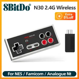 Game Controllers 8BitDo N30 2.4G Wireless Gamepad For Classic NES