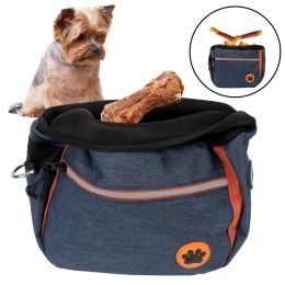 Leashes Outdoors Pet Training Pouch Dog Treat Bag Pet Snack Bag Diagonal Bag Waist Pocket Multiuse Large Capacity Pet Supplies