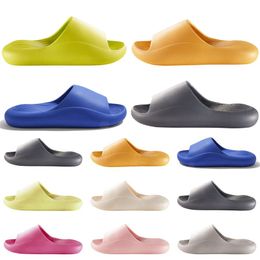 Style36 Men Women Slippers Summer Slides Designer Sandals Classic Soft Beach Waterproof Green Pink Red Yellow Orange Blue Grey Mens Slipper Sandal Slide