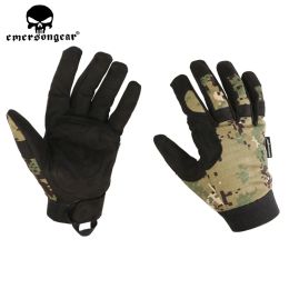 Gloves Emersongear Tactical Gloves Full Finger Lightweight Military Army Combat Gloves Protection Paintball Shooting Cycling Airsoft