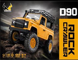 112 24G Remote Control High Speed Off Road Truck Vehicle Toy RC Rock Crawler Buggy Climbing Car for PICKCAR D90 Kid Boy Toys Y207741024