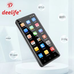 Players Deelife WIFI MP4 Player with Android Bluetooth Music Play Touch Screen MP 4 MP3