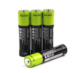 Znter 15V AAA 400mAH Lipolimer Liion Lityum Şarj Edilebilir Pil, USB Şarj Hattı Uygulanabilir Fare Uzaktan Cont9571207