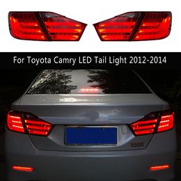 Taillight Brake Reverse Parking Running Lights Streamer Turn Signal Indicator For Toyota Camry LED Tail Light Assembly 12-14 Auto Parts