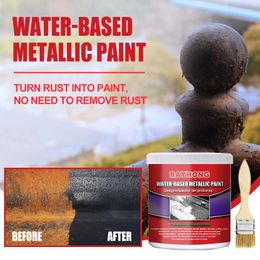 Car Wash Solutions 100-300ml Rust-free Primer Water-Based Metal Rust Remover Metallic Paint 100ml Auto Anti-rust Paste Multi-purpose Iron
