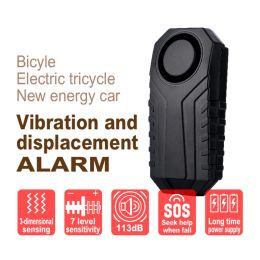 systems New Remote Control Motorcycle Alarm 113dB Waterproof Wireless Bike Alarm Security Protection Anti Theft Electric Car Alarm