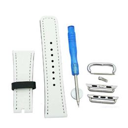 Designer Sublimation blank smart straps for iWatch 1 2 3 4 5 Pu Leather Watch Bands 38 40 42 44 Mm replacement band designer3INB3INB