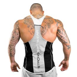 MarchWind Brand Designer Tank Tops Men Gym Workout Fitness Sleeveless Shirt Male Summer Cotton Undershirt Casual Singlet Vest Clot3613832