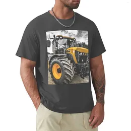 Men's Polos 2024 JCB Fastrak T-Shirt Boys Animal Print Shirt Plain Summer Tops Men Clothing