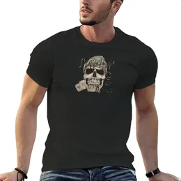Men's Polos Play The Hand You're Dealt Skull T-Shirt Anime Aesthetic Clothes Sports Fans Mens T Shirts Casual Stylish