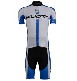 2013 KUOTA TEAM BLUEampWHITE CYCLING WEAR SHORT SLEEVE CYCLING JERSEY SHORT SET SIZEXS4XL K0212381679