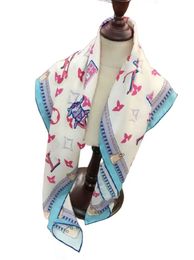 2024 NewTop Classic print silk shawl designer scarves luxury Brand satin sauare head scarf stole Bandeaus headband ring Summer square Wrap sik handkerchief 10A