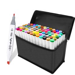 Markers CHENYU 30/40/60/80Colors Art Markers Sketching Markers Dual Brush Pen Alcohol Felt Permanent Drawing Set Art School Supplies