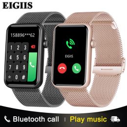 Watches EIGIIS Smart Watch For Huawei Xiaomi Android ios Bluetooth Call Music Body Temperature Health Tracker Men ladies Smartwatch fit