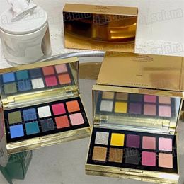 Luxury Multicolor Eye Shadow Palette 10 Colour Matte Shimmer Pressed Eyeshadow