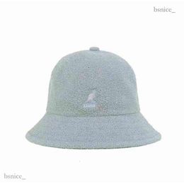 Ball Caps New Kangol Kangaroo Dome Rabbit Hair Woman Bucket Hats Multicolor Man Cps Fisherman Hat Unisex 11 Colors Couple Models Hats Fashion Kangol White Fox Hat 7837