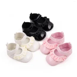 First Walkers CitgeeAutumn Infant Baby Girls Shoes PU Princess Flats Casual Walking For Born Toddler