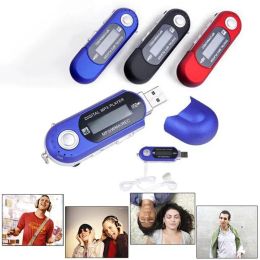 Player Portable USB Mp3 Music Player With Digital LCD Screen | 4/8G Storage Rechargeable Mini Mp3 Players With FM Radio Function