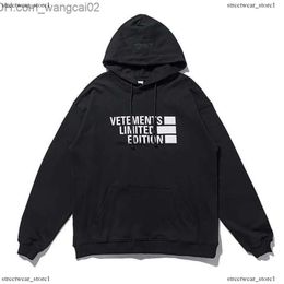 Men's Hoodies Vetements Hoodie 2023Fw Washed Pink Vetements Hoodie Vetements T Shirt Men Women Nothing I Just Got Lucky Vintage Hooded Oversized VET Pullover 569