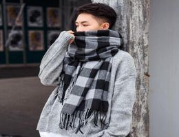 2020 Gift Bag Receipt Top Quality Scarves For Women Warm Mens Winter Scarf Luxury Pashmina Fashion Imitate Cashmere Wool S76005537592