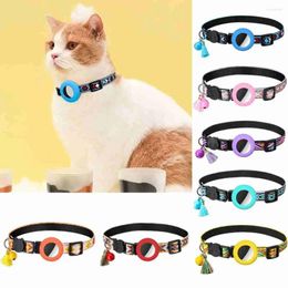 Dog Apparel Adjustable Protective Tracker Anti-Lost Pet For Airtag Collars Collar Reflective Positioning