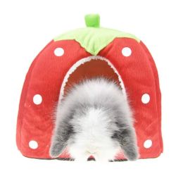 Cages Ferret Accessories Beds Hamster Winter House Keep Warm Bunny Cage Bedding Rabbits Cloth Hideouts Bunnies Squirrel Nest