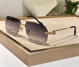 Vintage Square Sunglasses 0426 Gold/Gray Gradient for Men Women Sunnies Fashion Shades UV400 Eyewear