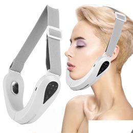 Face Care Devices Electronic Face Lift Slimmer Hine V Line Lifting Double Chin Miclogurrent Led Therapy Muscles Reducer Tapes 29 Drop Dh7Fb
