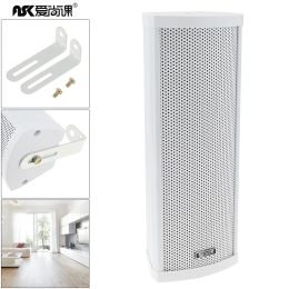 Speakers 20W 3 Inch Mini Rectangular Outdoor Wall Mount Waterproof Speaker Public Broadcast Music Loudspeaker for School Shopping Mall