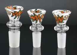 new design glass smoking bowl 14.5 &18.8 joint ,G.O.G bowl for water pipe free shipping LL