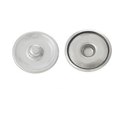 18mm snap base charm alloy round silver base for glass cabochons Jewellery DIY Jewellery making6346800