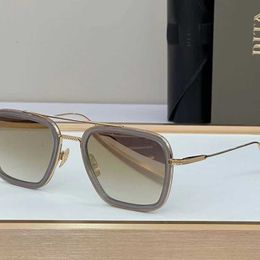 2024 retro square women's sunglasses Classic Mens DiTA Flight.006 Hollywood Star Style Same Sunglasses Gift