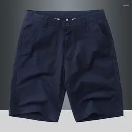 Men's Shorts Mens Summer Solid Casual Korean Leisure Loose Simple Beach Outdoor Sport Hiking Jogger Thin Short Pants 29-42