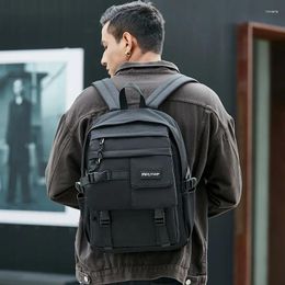 Backpack Japanese Style Oxford Backpacks Men Large-capacity Outdoor Men's Multiple Pockets Travel Back Bag Students Schoolbags