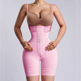 Fajas Colombianas Women Body Hourglass Girdle Tummy Control Underwear with Butt Lifting Effect Postpartum Body Shaping Stage 2 240220