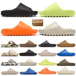 adidas Yeezy Foam RNR foam runners Sandals slippers yeezy sl yeezys slide 【code ：L】yezzy slide Slides Slippers Shoes Fashion Trainers Slider Slippers Bone Resin Desert Sand