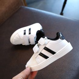 Outdoor Toddler Shoes Fashion Boys Girls Shell Shoes Little Kids Sneakers Sports Soft Bottom For Baby Eur Size 2130