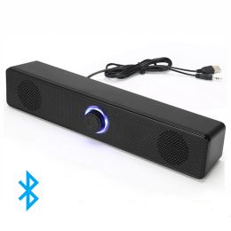 Speakers 4D Stereo Bluetooth 5.0 Speaker 360° Surround Subwoofer Computer Speakers Sound Bar Sound Box for Home Theatre TV Laptop PC