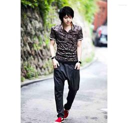 Men039s Pants Chaopai Men39s Hanging Crotch Casual Summer Thin Loose Wei Harun Fashion8783514