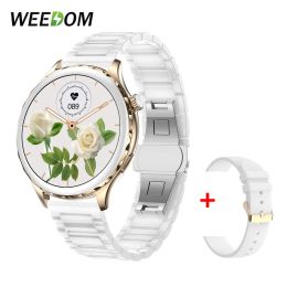 Watches WEEDOM 2022 Bluetooth Call HD Screen Smart Watch Women Fitness Tracker Waterproof Smartwatch Ladies Bracelet For Android IOS