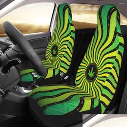 Car Seat Covers Ers Sacred Geometry Mandala Er Custom Printing Front Protector Accessories Cushion Set Drop Delivery Mobiles Motorcy Dhdx2