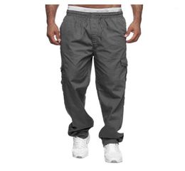 Men039s Pants Straightleg Overalls Sports Parkour Fitness Men Jogging Sweatpants Sportswear Trousers Oversize Wide Leg Clothin4255155